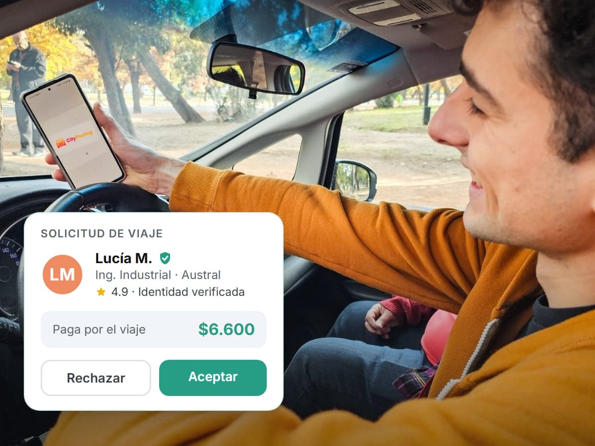 Compartí tu auto y tus gastos.
