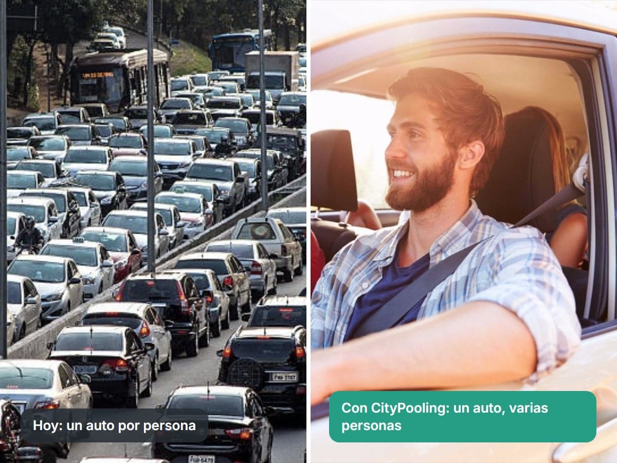El transporte público llega saturado y el auto individual sale cada vez más caro.